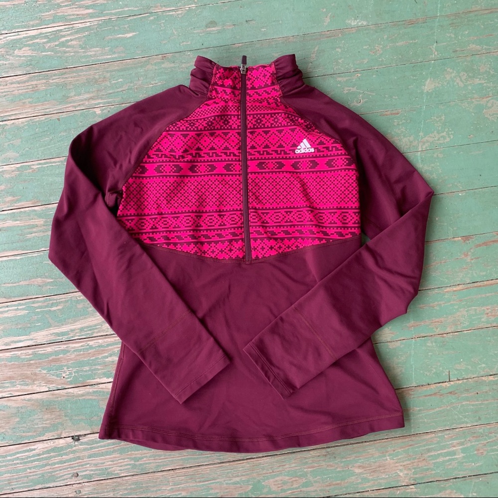 Adidas half-zip climawarm jacket